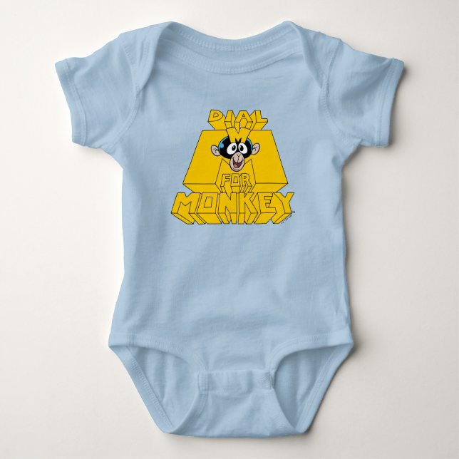 Dexter's Laboratory - Dial M For Monkey Baby Bodysuit (Front)