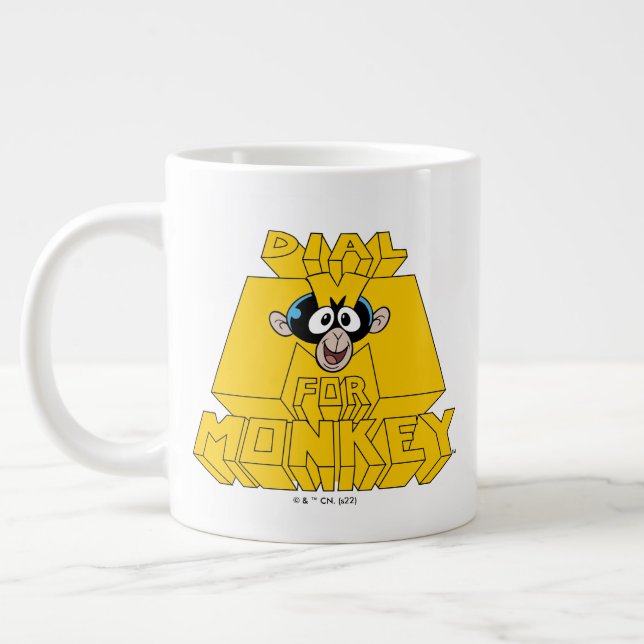 Dexter's Laboratory - Dial M For Monkey Giant Coffee Mug (Left)