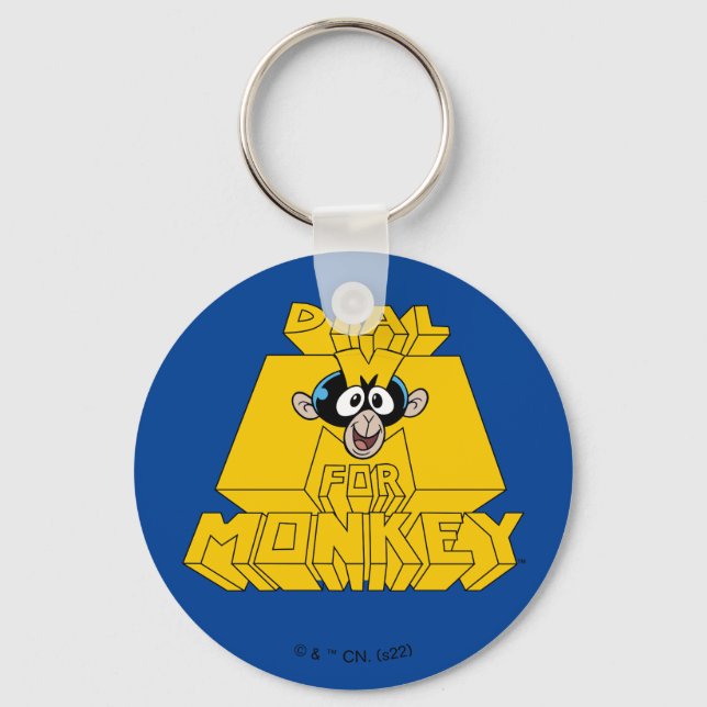Dexter's Laboratory - Dial M For Monkey Keychain (Front)