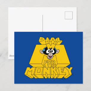 Dexter's Laboratory - Dial M For Monkey Postcard