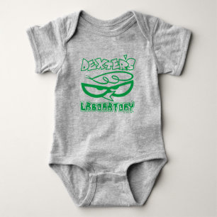 Dexter's Laboratory Face Logo Baby Bodysuit
