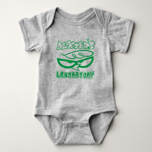 Dexters Laboratory Face Logo Baby Bodysuit