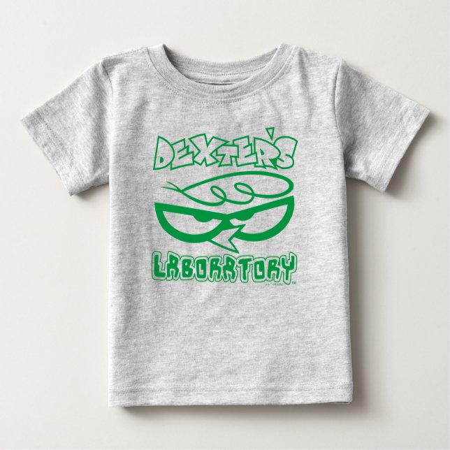 Dexter's Laboratory Face Logo Baby T-Shirt (Front)
