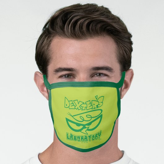 Dexter's Laboratory Face Logo Face Mask (Worn Him)