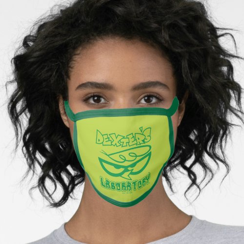 Dexters Laboratory Face Logo Face Mask