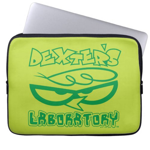 Dexters Laboratory Face Logo Laptop Sleeve