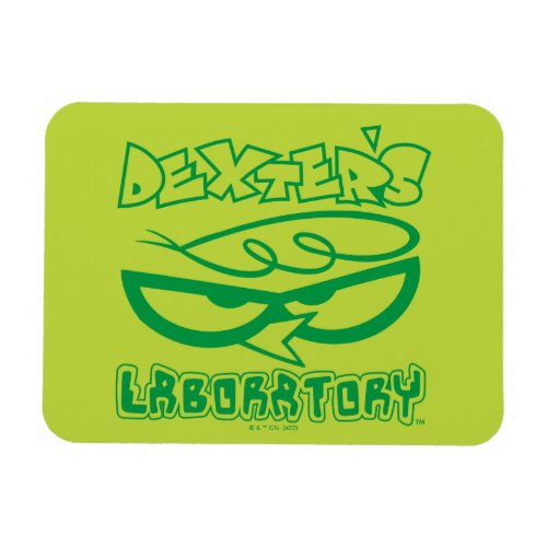 Dexters Laboratory Face Logo Magnet