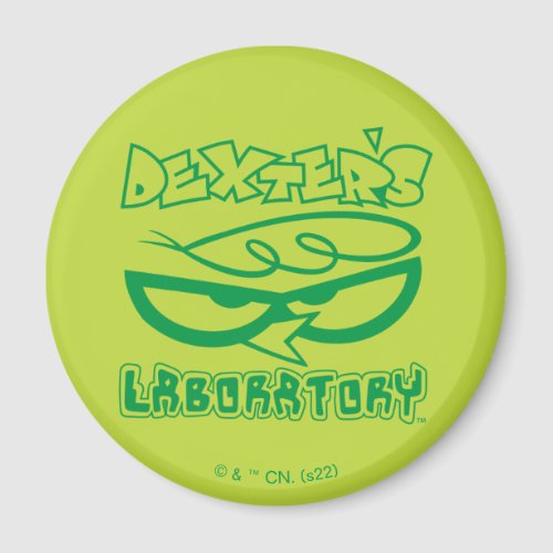 Dexters Laboratory Face Logo Magnet