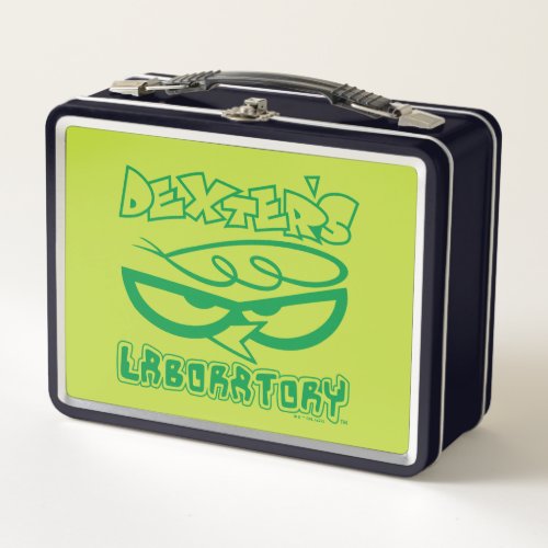 Dexters Laboratory Face Logo Metal Lunch Box