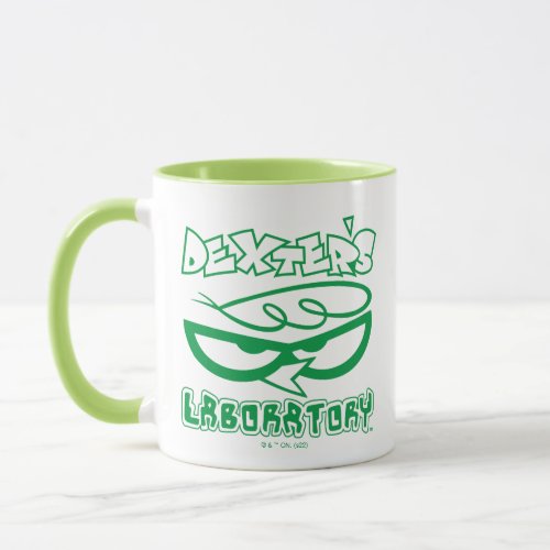 Dexters Laboratory Face Logo Mug