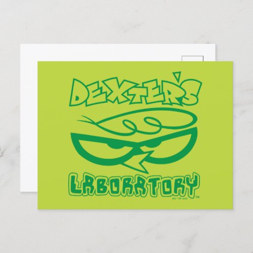 Dexters Laboratory Face Logo Postcard