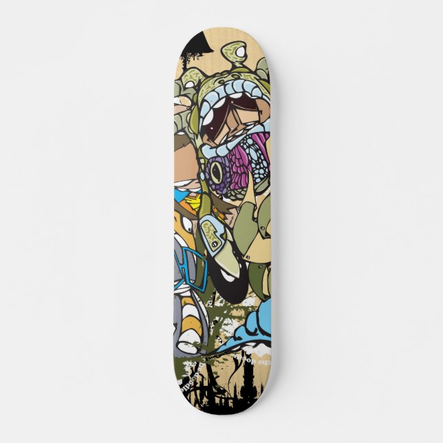 Dezeinswell "Entourage Part 2" Skateboard Deck (Front)