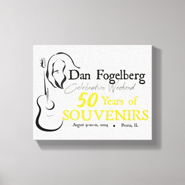 DF Celebration Weekend 2024 Canvas Print (Front)