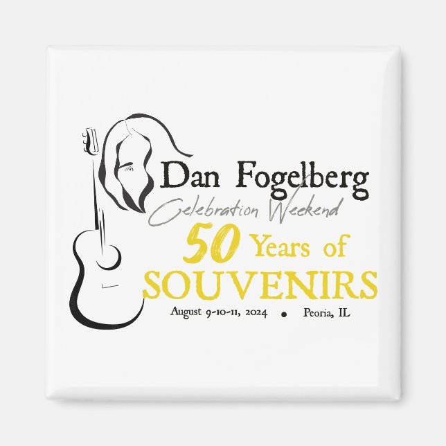 DF Celebration Weekend 2024 Refrigerator Magnet (Front)