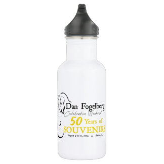 DF Celebration Weekend 2024 Water Bottle White