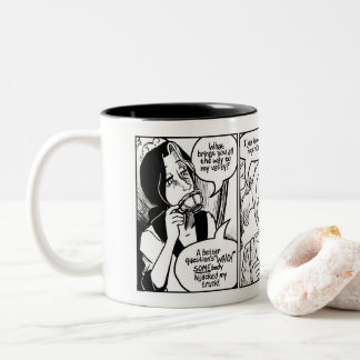 DFD Teatime with Mister Weston Two-Tone Coffee Mug