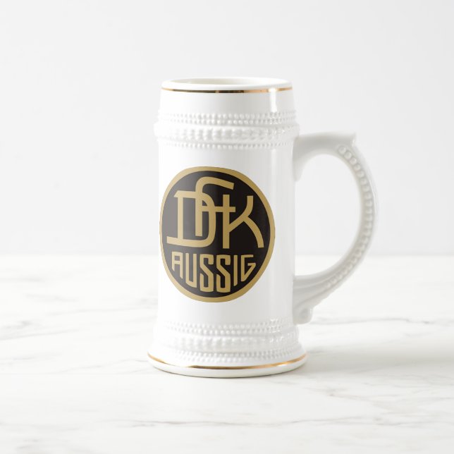 DFK Aussig (Sudetenland) Beer Stein (Right)