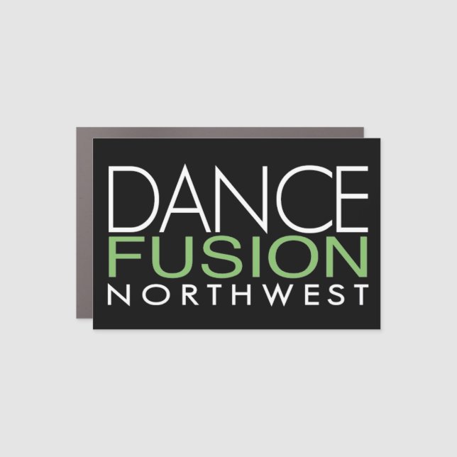 DFNW Custom Car Magnet (Front)