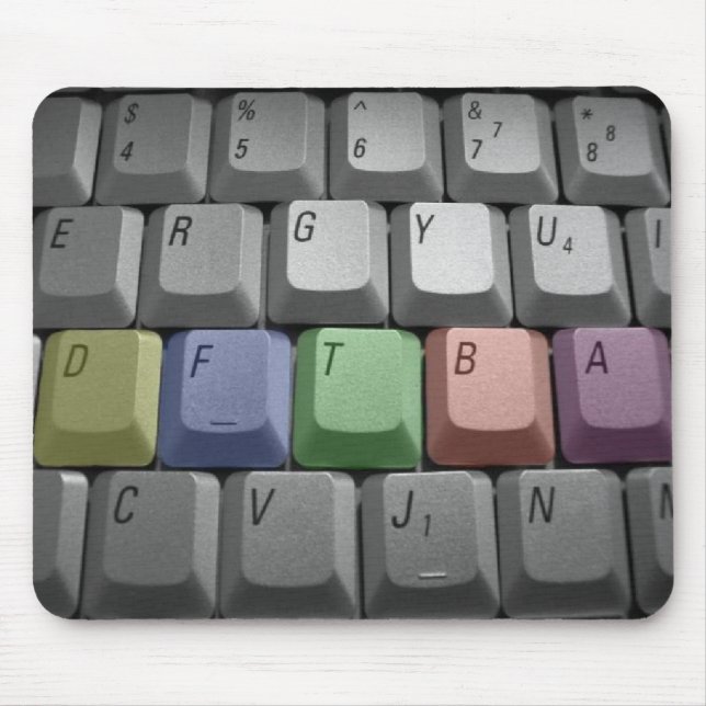 DFTBA, DFTBA MOUSE PAD (Front)