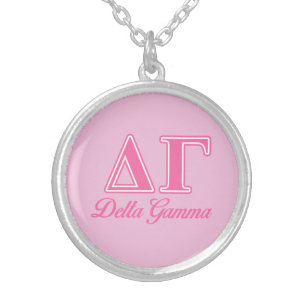 DG Letters Silver Plated Necklace