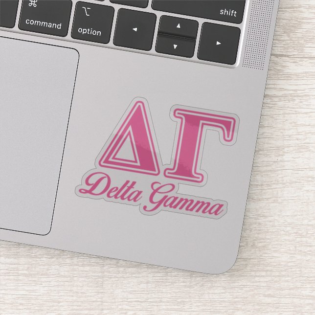 DG Letters Sticker (Detail)