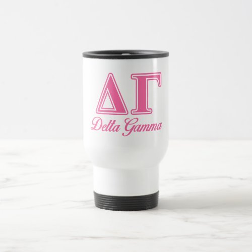 DG Letters Travel Mug