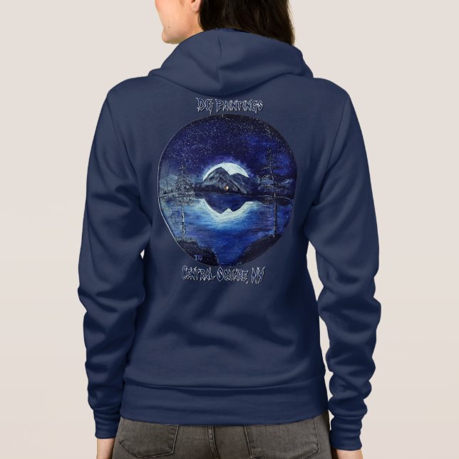 DG Paintings Mountain Reflection Shirt (Back)