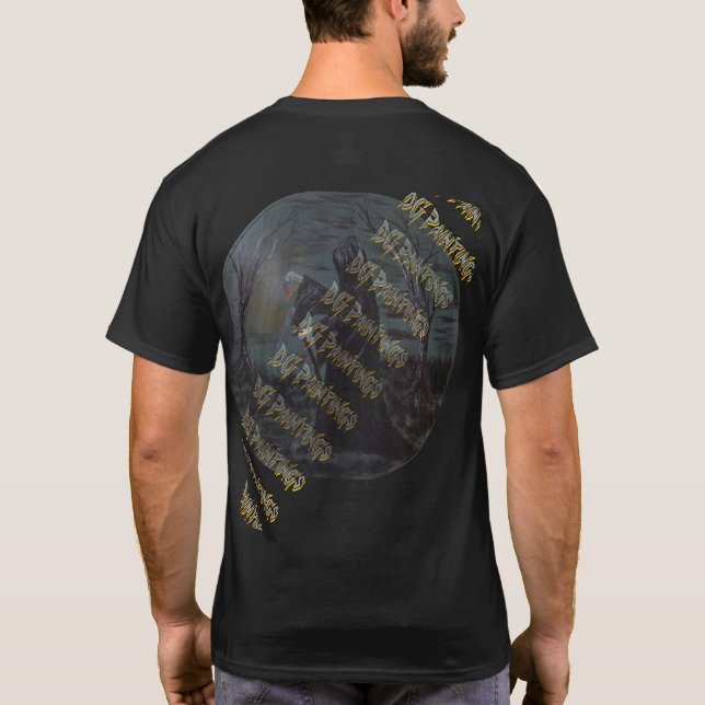 DG Paintings Reaper Watchman T-Shirt (Back)