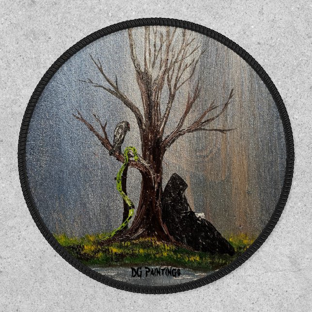 DG Paintings Resting Reaper Patch (Front)