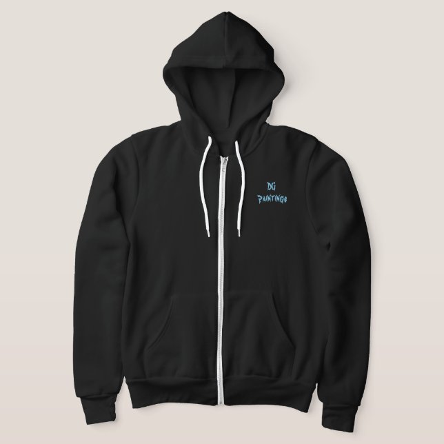 DG Paintings Sailboat Hoodie (Laydown)