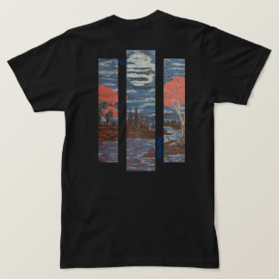 DG Paintings Sunset / Full Moon River  T-Shirt