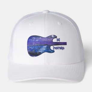 DG Paintings Wolf Moon Valley Hat