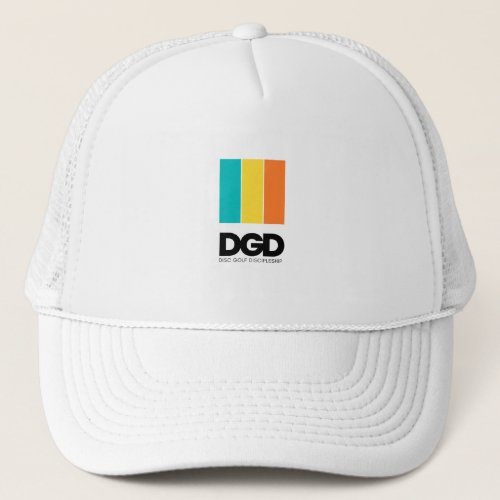 DGD Striped Logo Trucker Hat