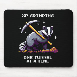 Dger Tunnel Pixel Gamer Style  Mouse Pad