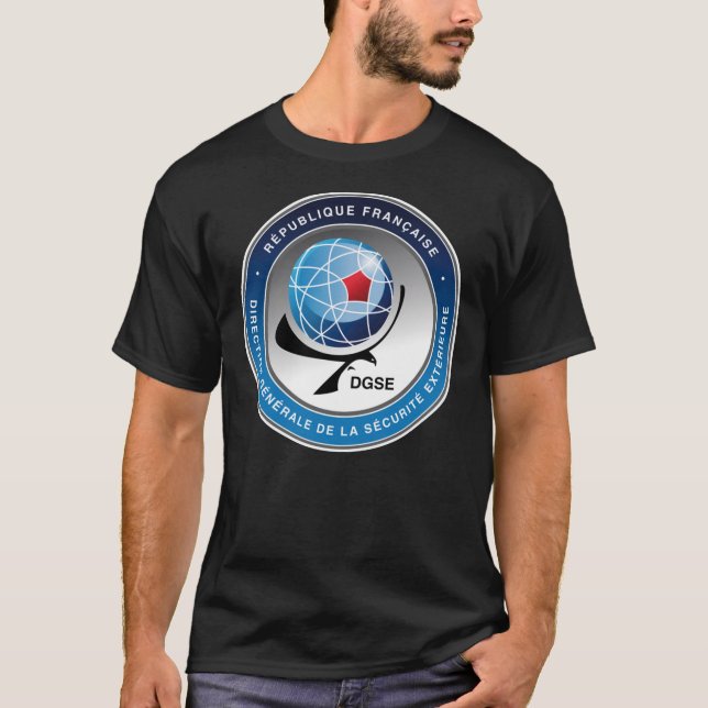 DGSE FRENCH INTELLIGENCE SERVICE Classic T-Shirt (Front)