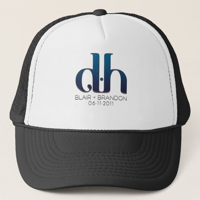 DH Monogramh Trucker Cap (Front)