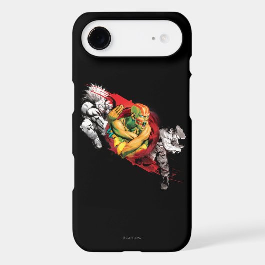 Dhalsim, Blanka & Guile Case-Mate iPhone Case (Back)