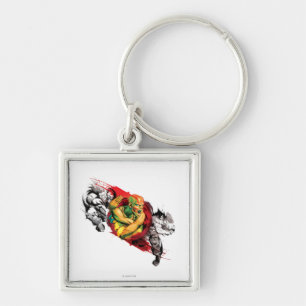 Dhalsim, Blanka & Guile Keychain