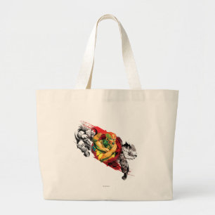 Dhalsim, Blanka & Guile Large Tote Bag