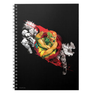 Dhalsim, Blanka & Guile Notebook