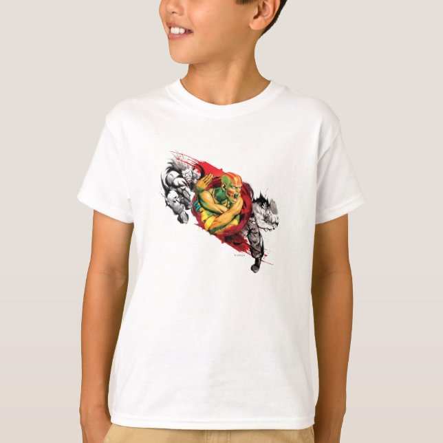 Dhalsim, Blanka & Guile T-Shirt (Front)