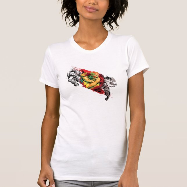 Dhalsim, Blanka & Guile T-Shirt (Front)