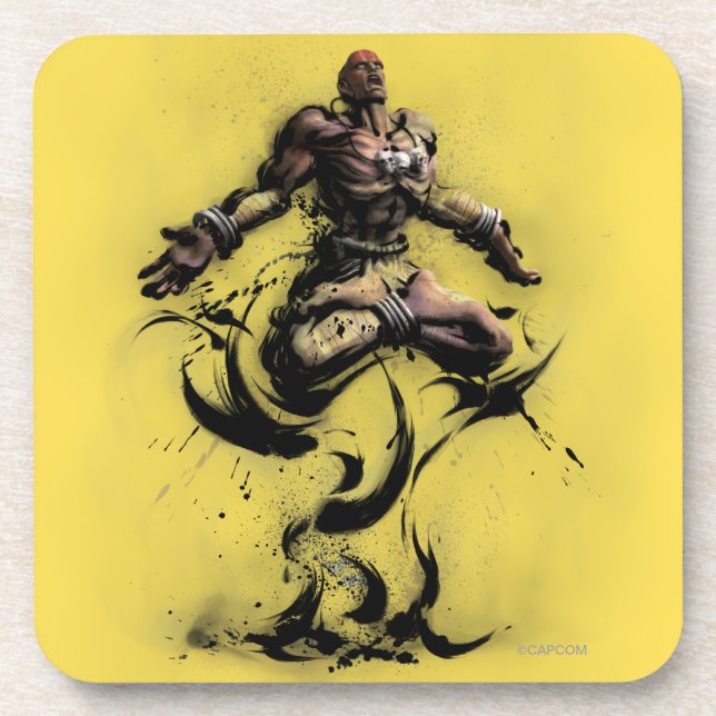 Dhalsim Floating Coaster (Front)