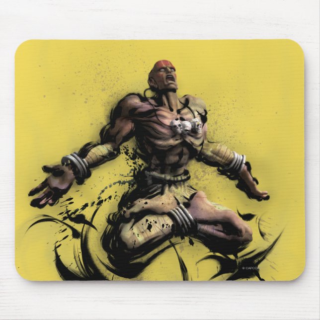 Dhalsim Floating Mouse Pad (Front)