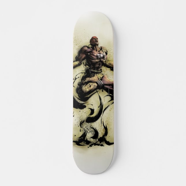 Dhalsim Floating Skateboard (Front)