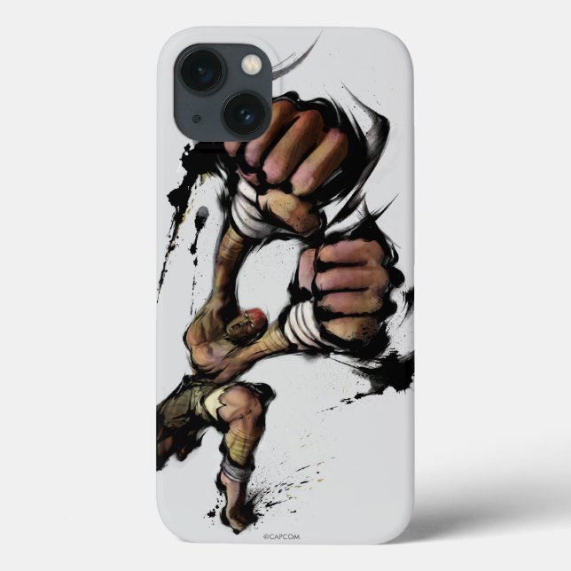 Dhalsim Long Punch Case-Mate iPhone Case (Back)