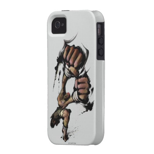 Dhalsim Long Punch Case-Mate iPhone Case (Back Left)