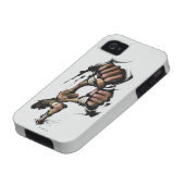 Dhalsim Long Punch Case-Mate iPhone Case (Bottom)
