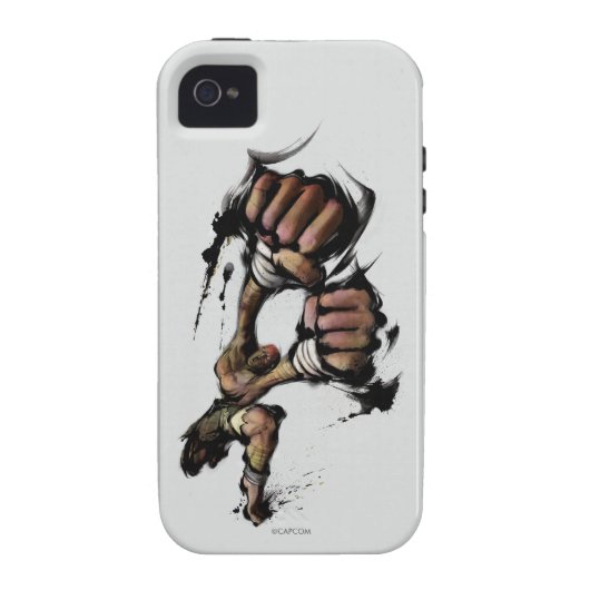 Dhalsim Long Punch Case-Mate iPhone Case (Back)