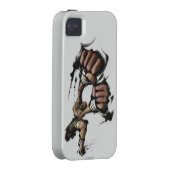 Dhalsim Long Punch Case-Mate iPhone Case (Back/Right)